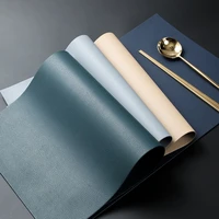 leather placemats washable table pad mat tablemats stain resistant dining disc bowl coaster non slip decoration accessories