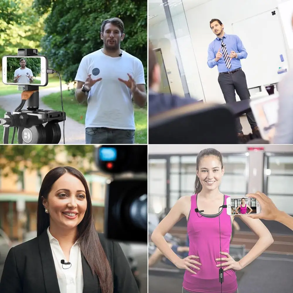 Новейший BOYA BY DM1 Lavalier микрофон клип на с IOS разъем интерфейса для iPhone 11X10 8 7 Plus iPad Air