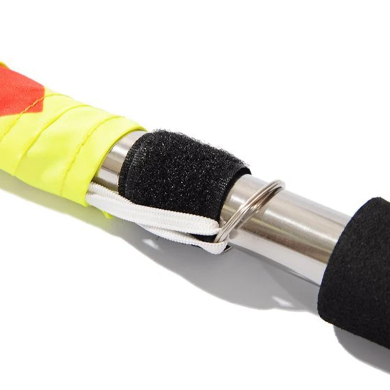 Футбольный матч патруль флаг линеман футбольный рефери оборудование помощник