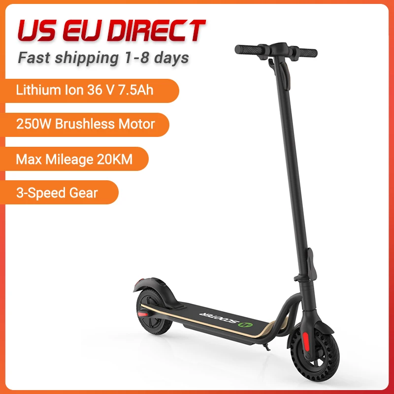 [EU US Direct] Megawheels S10 250 Вт 8 дюймов складной электрический скутер для взрослых