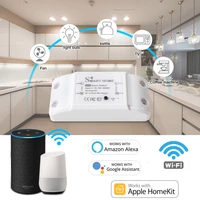 wifi smart switch home moudle 10a 90 250v light breaker timer voice control for apple homekit alexa google home