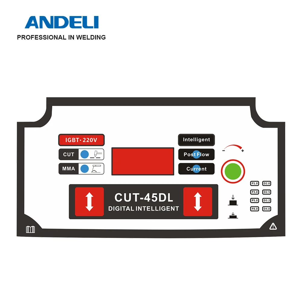 ANDELI с изолированным затвором (IGBT) плазменный резак CUT 45DL 220V DC аппарат для воздушно