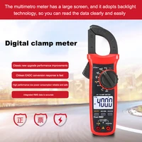 clamp multimeter precision voltage detector digital display true rms meter auto off portable electric professional tester