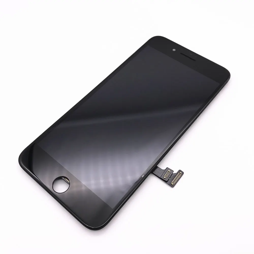 AAAAA дисплей для iPhone 6 7 8 Plus lcd 3D кодирующий преобразователь сенсорного экрана в сборе 7Plus 8 Plus без битых пикселей пыль теплый белый задний светильник