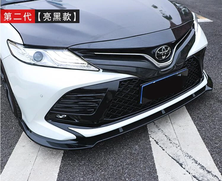 Защитный диффузор для заднего бампера Camry ABS 2018 2019 Toyota Body kit бампер передняя лопата