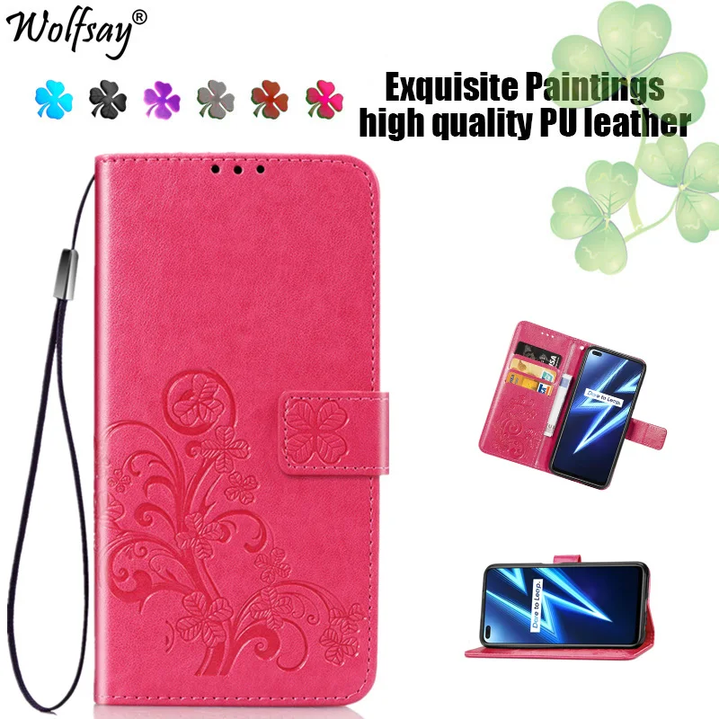 

Чехол для Oppo Realme 6 Pro, роскошный откидной Магнитный кожаный чехол для телефона, чехол для Oppo Realme 6 Pro, чехол для Oppo Realme 6 Pro, 6,6"