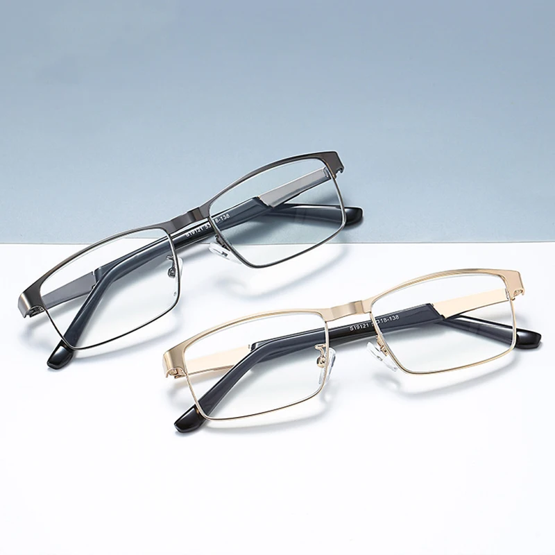 

Stainless Steel Men Business Reading Glasses for Reader Mens Presbyopic optical Glasses +1.0 1.5 2.0 2.5 3 3.5 4.0
