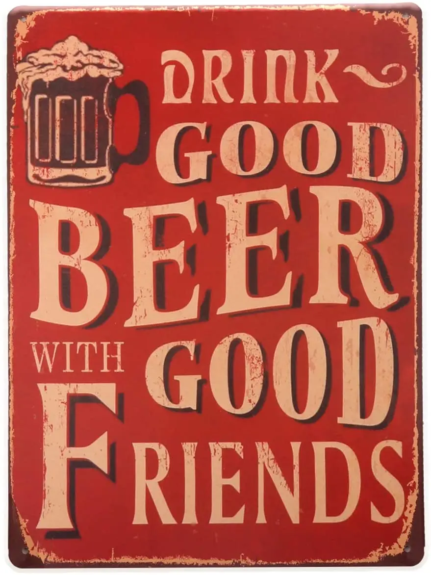 

Отличные пивные знаки Ochoice для украшения паба, 8x12 дюймов