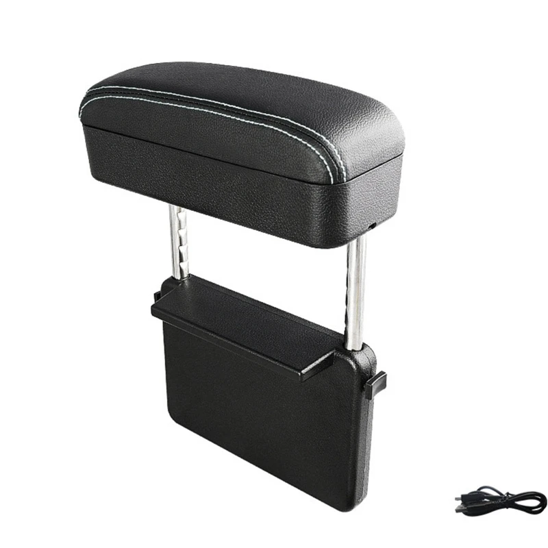 

Car Armrest Box Storage Case Car Seat Clearance Wireless Charger Elbow Support