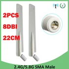 2 шт., двухдиапазонный Wi-Fi-роутер с антенной, 2,4 ГГц, 5,8 ГГц