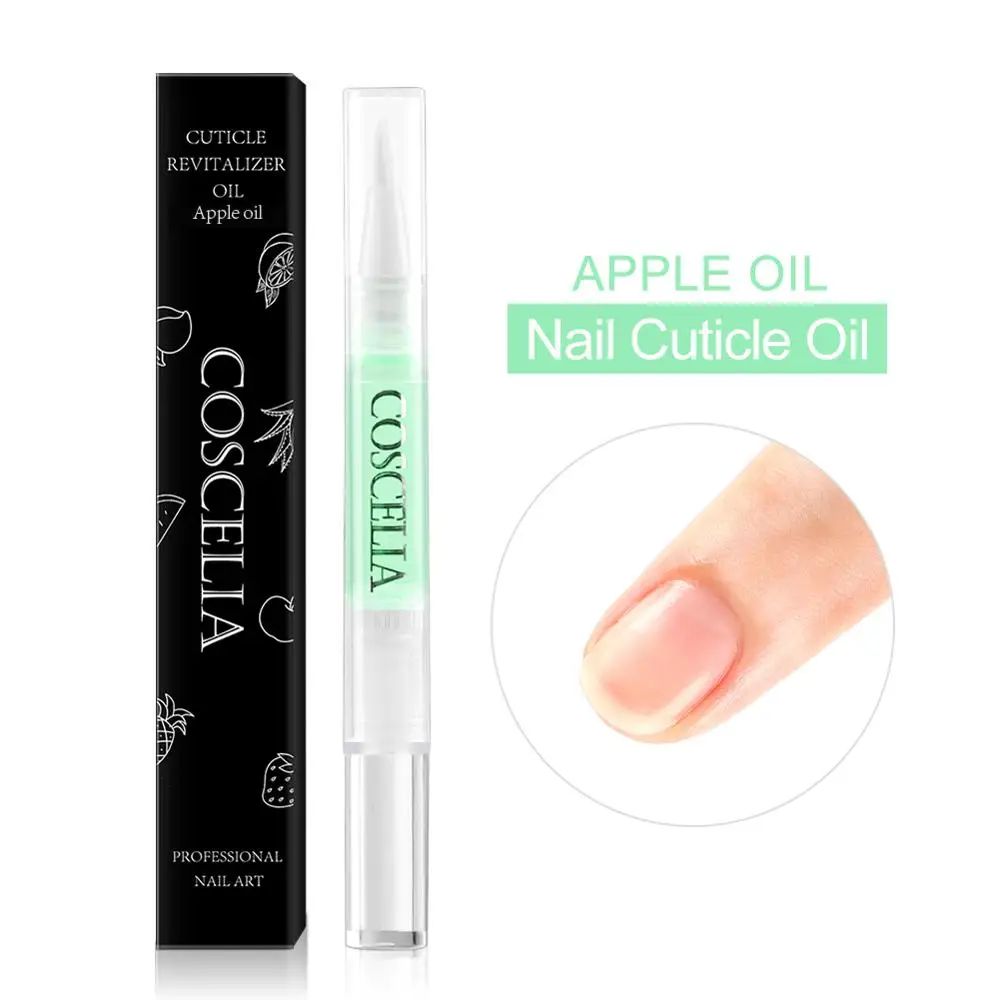 Apple 1 ШТ. Масло Для Кутикулы Лечение Ногтей Средство Для Кутикулы Cuticle Oil - Цвет: Apple