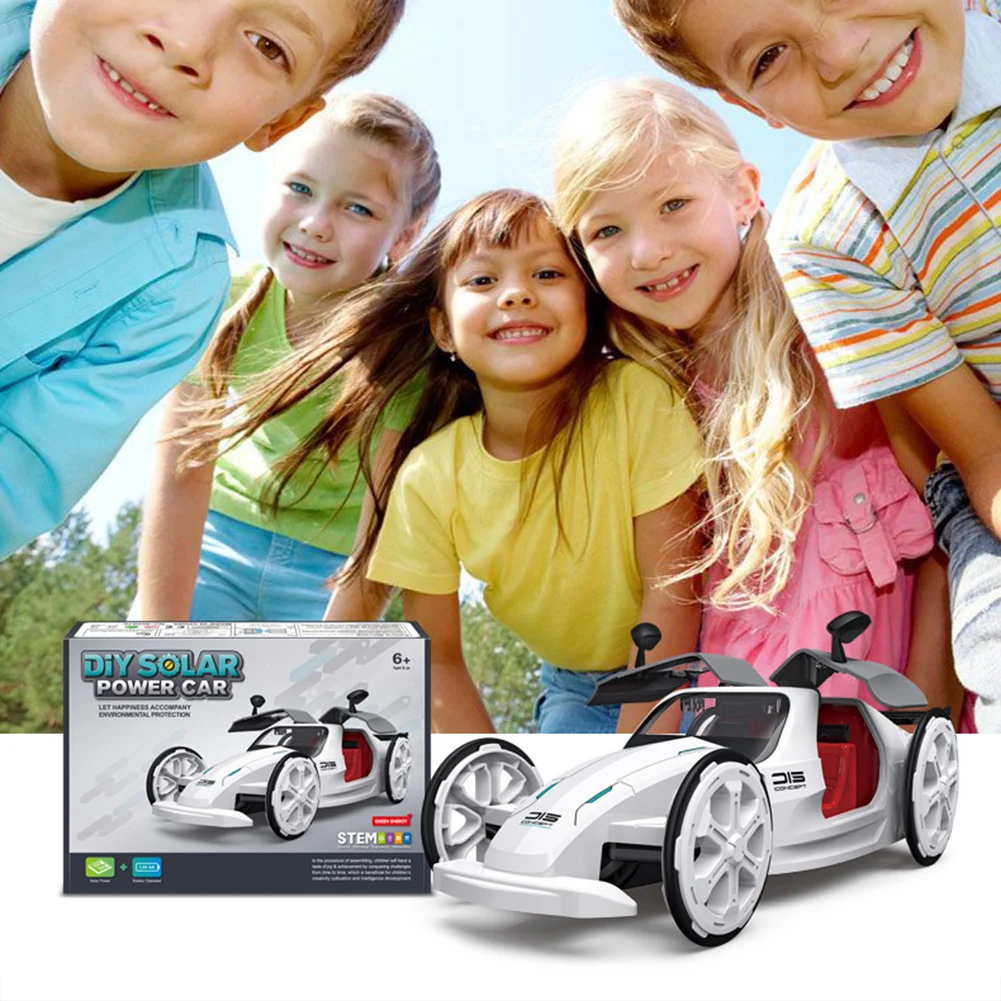 

Solar Car Model Educational Gift Classic Educational Assemble Toys Children Science Experiment Technology STEM Toy