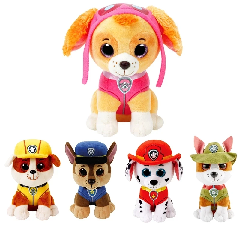 Ty большие глаза погоня Скай трекер Эверест Рокки Маршалл щебень зума собака