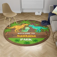 funny cartoon dinosaur carpet anti skid area floor mat 3d rug non slip mat dining room living room soft bedroom carpet style 2