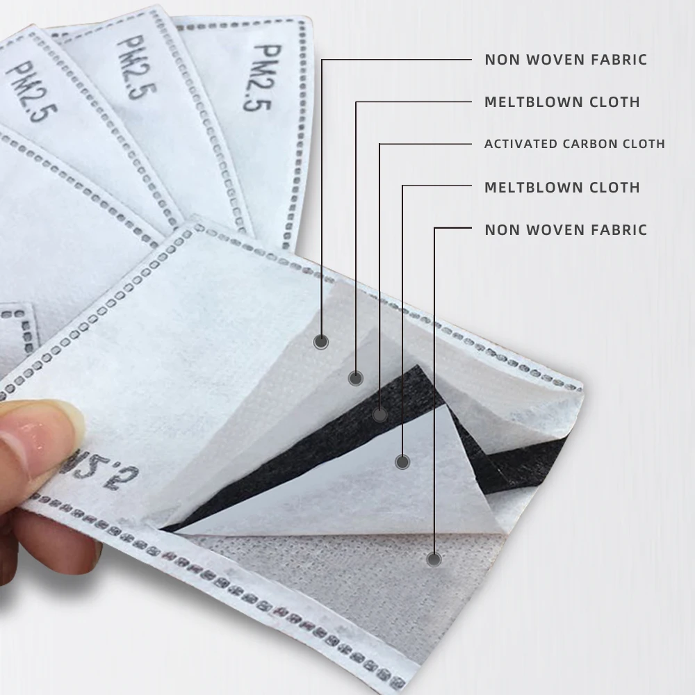 Маска для рта взрослых Likee моющаяся зимняя Пылезащитная маска многоразовая с