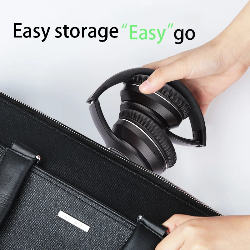 Bluetooth-гарнитура Caridite N5 Складная с микрофоном | Электроника