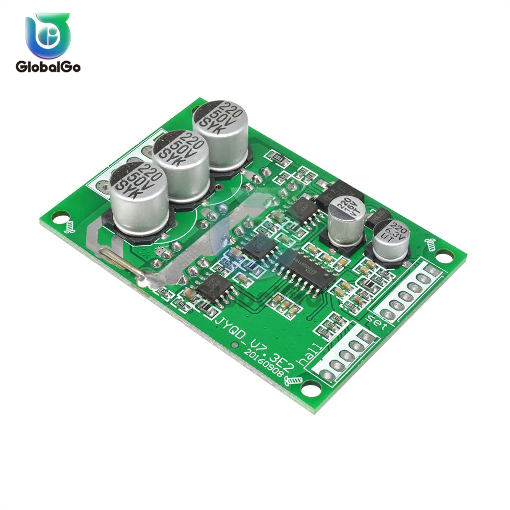 DC 12V 36V 500W ШИМ балансировка двигателя бесщеточный мотор управления Лер