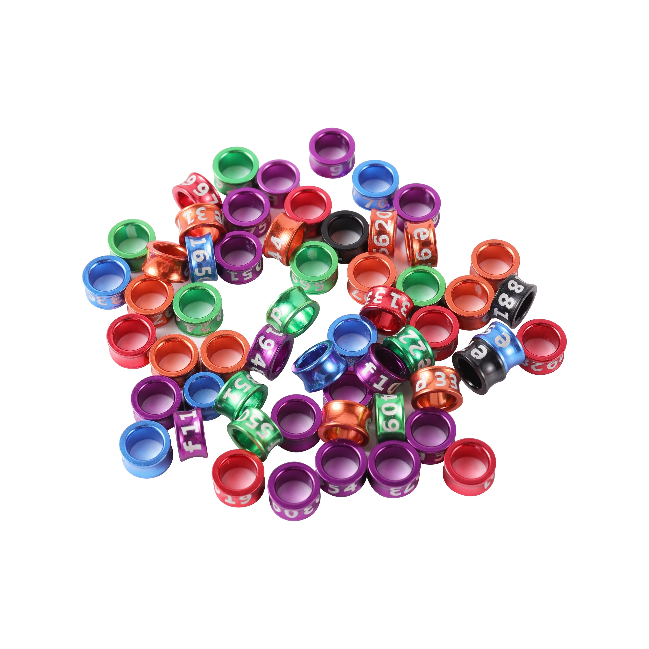 4 мм/4 7 мм алюминиевое кольцо для птиц с номером летающих тренировок на открытом