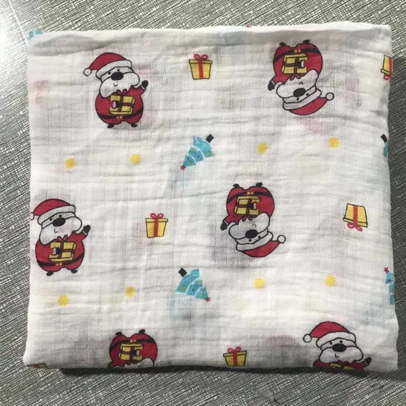 

2 Layers Swaddling For Babies Newborn Cocoon Baby Blankets For Newborns Baby Swaddle Wrap Muslin Hydrophilic Cloths Cotton