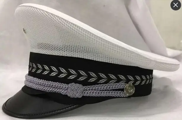 Новинка 2020 модная большая полицейская Кепка кепка в стиле милитари офицера