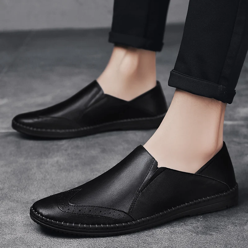 

Sports Casual Shoes Mens Causal Shoes Casual Men Leather Boots Loafers For Hot Sale Men's Sneakers Man Fashion Flat Sports
