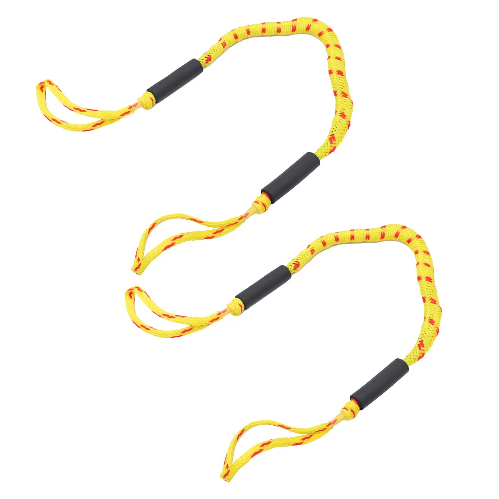 

2pcs Yacht Stretch Ropes Shock-absorption Lines Dock Watercraft Safety Ropes