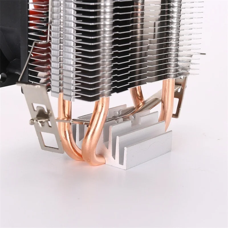 Efficient Cooling CPU Cooler Fan 3pin For Intel LGA 1150 1151 1155 1156 775 1200 AMD AM3 AM4 Quiet Ventilador Silent Radiator images - 6