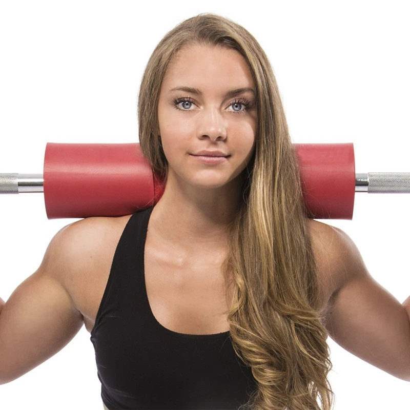 Новинка подушка для штанги фитнеса шеи поролоновая приседаний плеч тренажерного