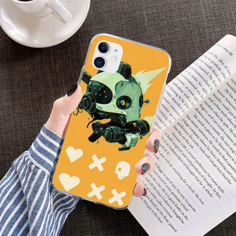 Чехол для телефона PENGHUWAN с анимацией Love Death &amp Robot iPhone 11 pro XS MAX 8 7 6 6S Plus X 5S SE 2020 XR |