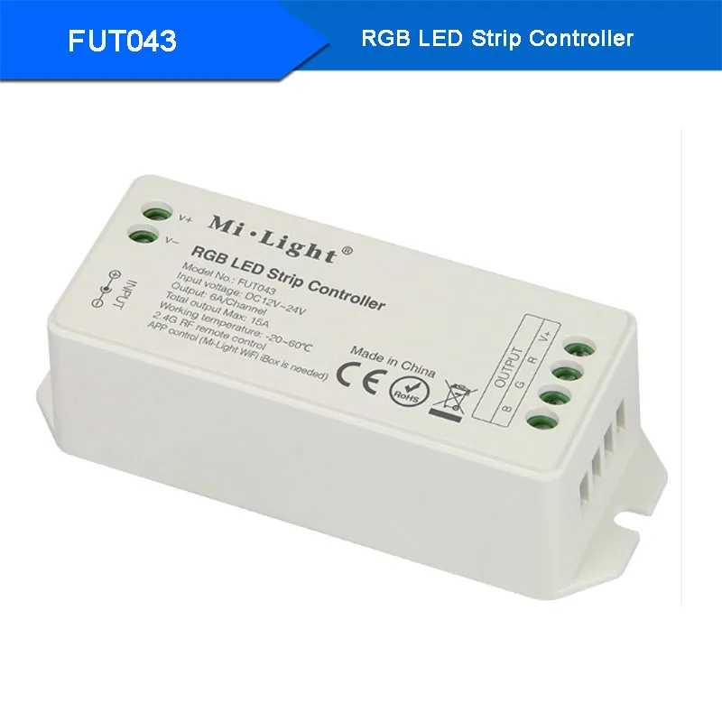 MiBOXER 2 4G Беспроводной RGB/RGBW/RGB + CCT Светодиодные ленты контроллер WI FI Смарт Панель