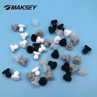 Силиконовая резиновая втулка MAKSEY, протектор провода, двухсторонняя втулка, 4,5 мм, 5 мм, 5,5 мм, 6 мм, 6,5 мм, герметичные уплотнительные кольца, уплотнительные прокладки, водяное уплотнение