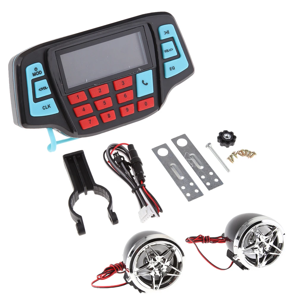 UTV ATV мотоцикл Ампер колонки USB аудио система стерео водонепроницаемый |