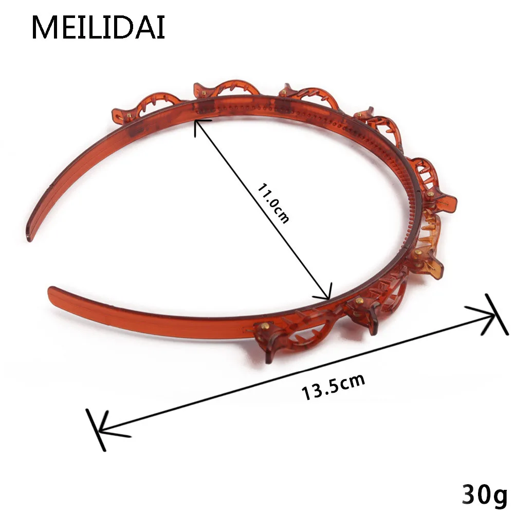 

2020 Black Braider Hair Clip Burst Pin Hairdo Bring Hair Hoop Multi-storey Wisp Air Weave Head Hoop Styling Tool
