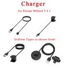 Зарядное устройство для Xiaomi Mi Band 5 4 3, сменный зарядный кабель для браслета Xiaomi Smart Watch Miband 543, аксессуары для электроники