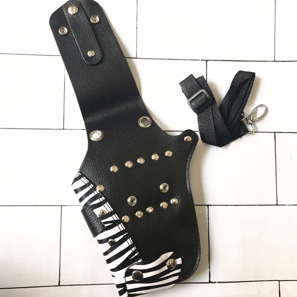 

Professional Hair Styling Waist PU Leather Fashion Clips Multifunction Pouch Holder Scissor Bag Tool Storage Hairdressing Barber