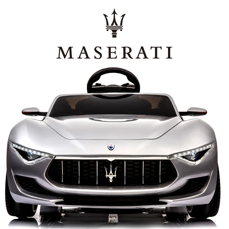 Экстра большое двойное кожаное сиденье для детей электрический автомобиль на