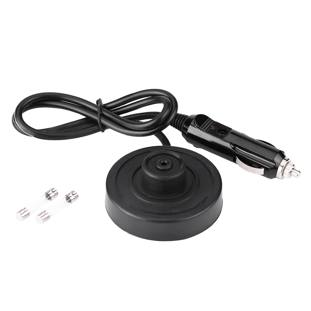 350ml 12V Car Stainless Steel Cigarette Lighter Heating Cup Electric Water Kettle Blue | Vehicle