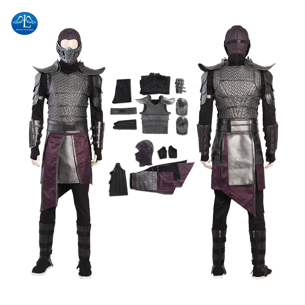 

Game Mortal Kombat Mythologies Sub Zero Halloween Cosplay Costume Mortal Kombat SubZero Full Cosplay Set for Men