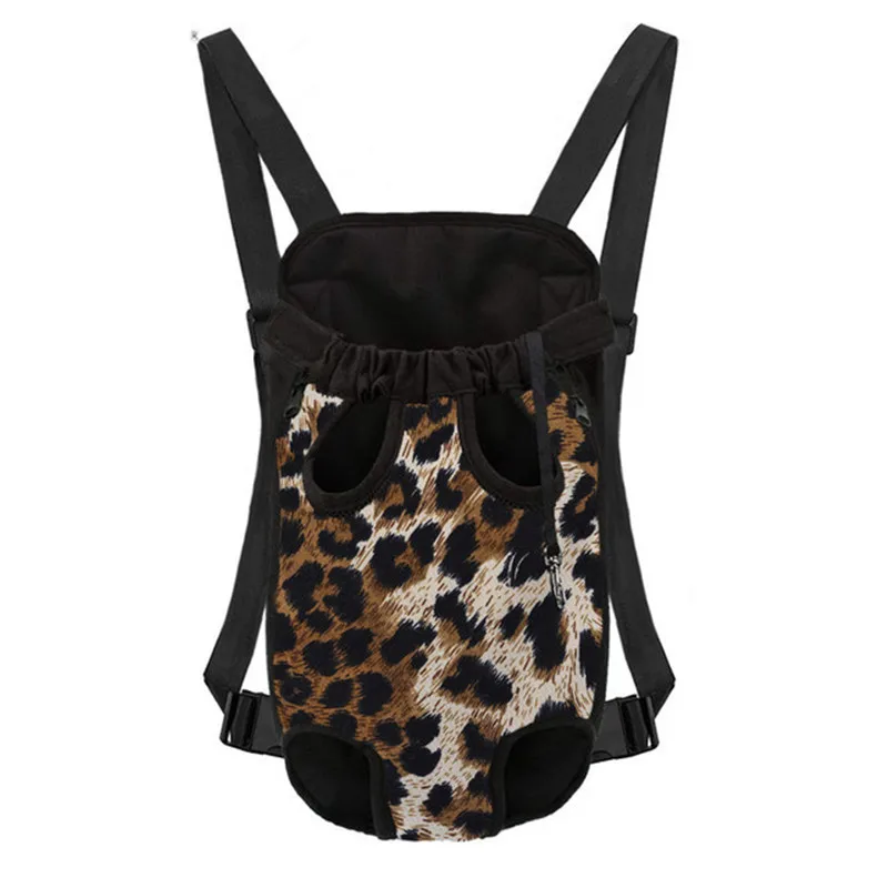 

Animal Leopard Pet Carrier Backpack Outdoor Travel Adjustable Bag Pet Products Shoulder Bags for Small Dogs Cat Supplies