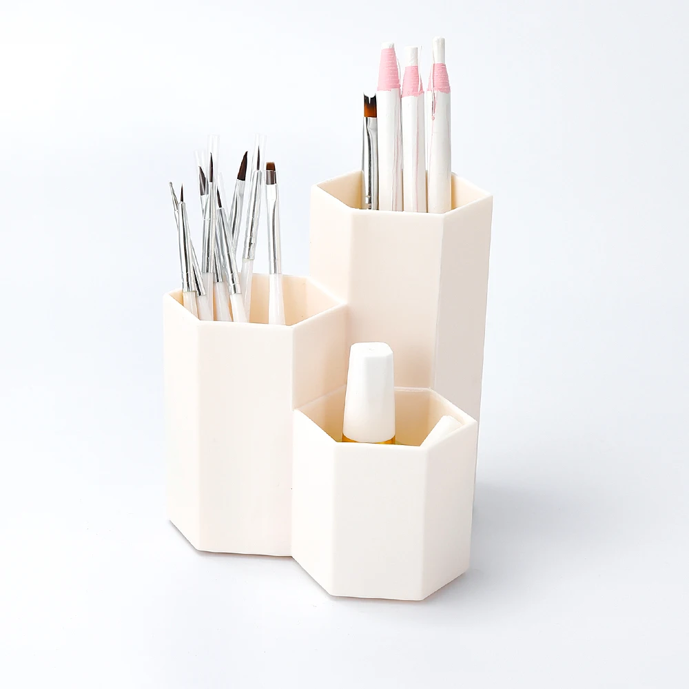 Многофункциональные инструменты для макияжа пластиковая коробка 3 решетки