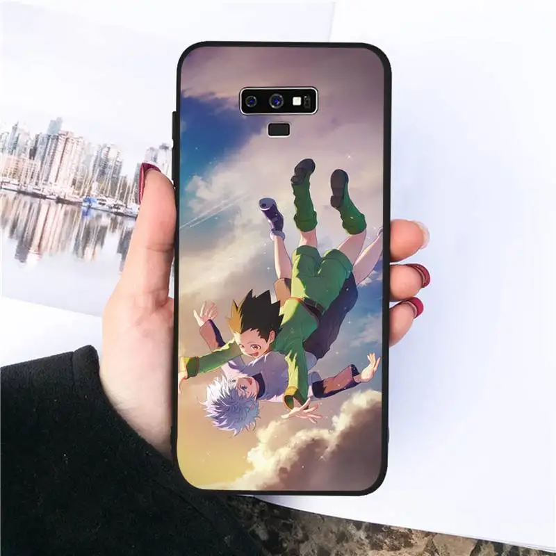 

Hunter Anime cartoon Phone Case For Samsung S20 Ultra S7 edge S8 S9 S10 plus note9 10 20 A50 51 71