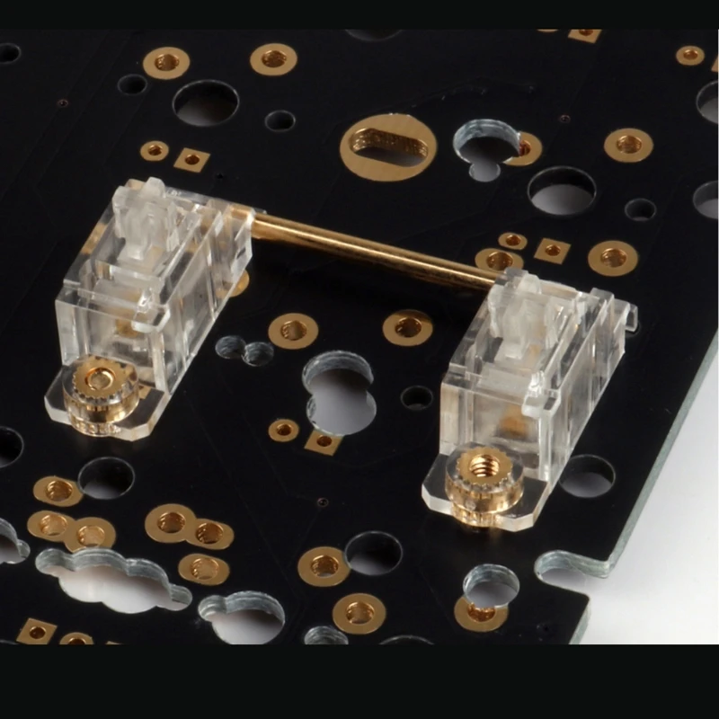Позолоченный 60% 87 Pcb винт в стабилизатор механическая клавиатура установленный