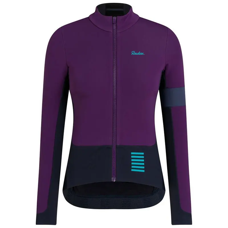2021 велосипедная Джерси Raudax Женская с длинным рукавом уличная одежда на весну и