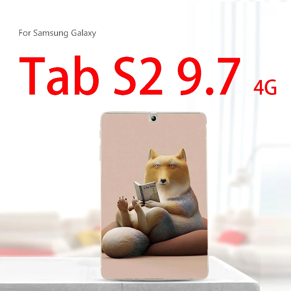 T815-na shu shu Краски Tablet крышка для samsung Galaxy Tab S2 9,7 4G SM-T815C T815 Tab 4 10,1 SM T530 T531 SM-T530 Tab A 8,0 T380 T385 чехол - Цвет: T815-na shu shu