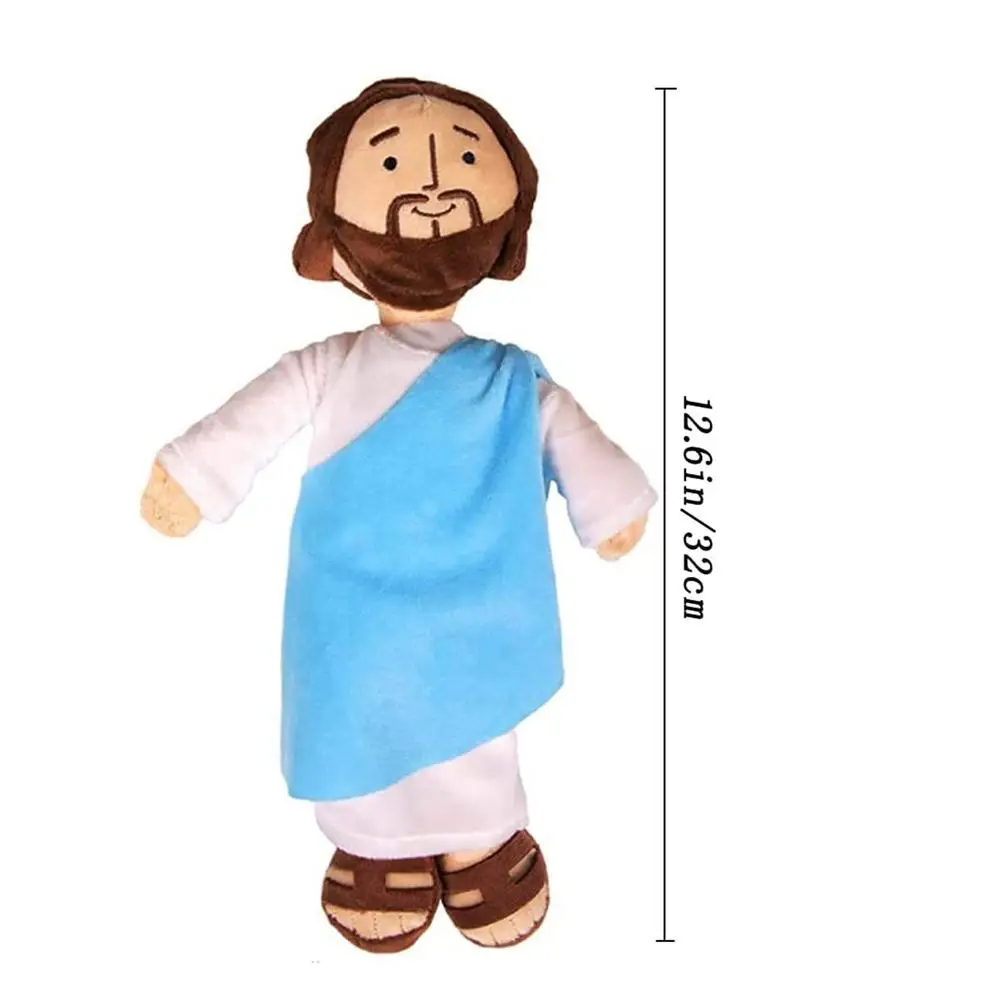 My Friend Jesus Plush Toy Soft Stuffed Plushie Doll Christian Toys Christ Religious Decoration Kids Birthday Gift 32CM | Игрушки и хобби