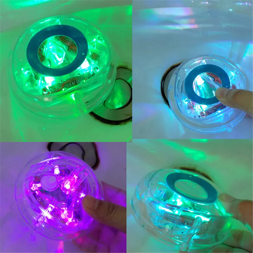 

Children Bathtub Light Waterproof Led Light Toy Colorful Floating Light For Babies Toddlers Infants Waterproof Toys
