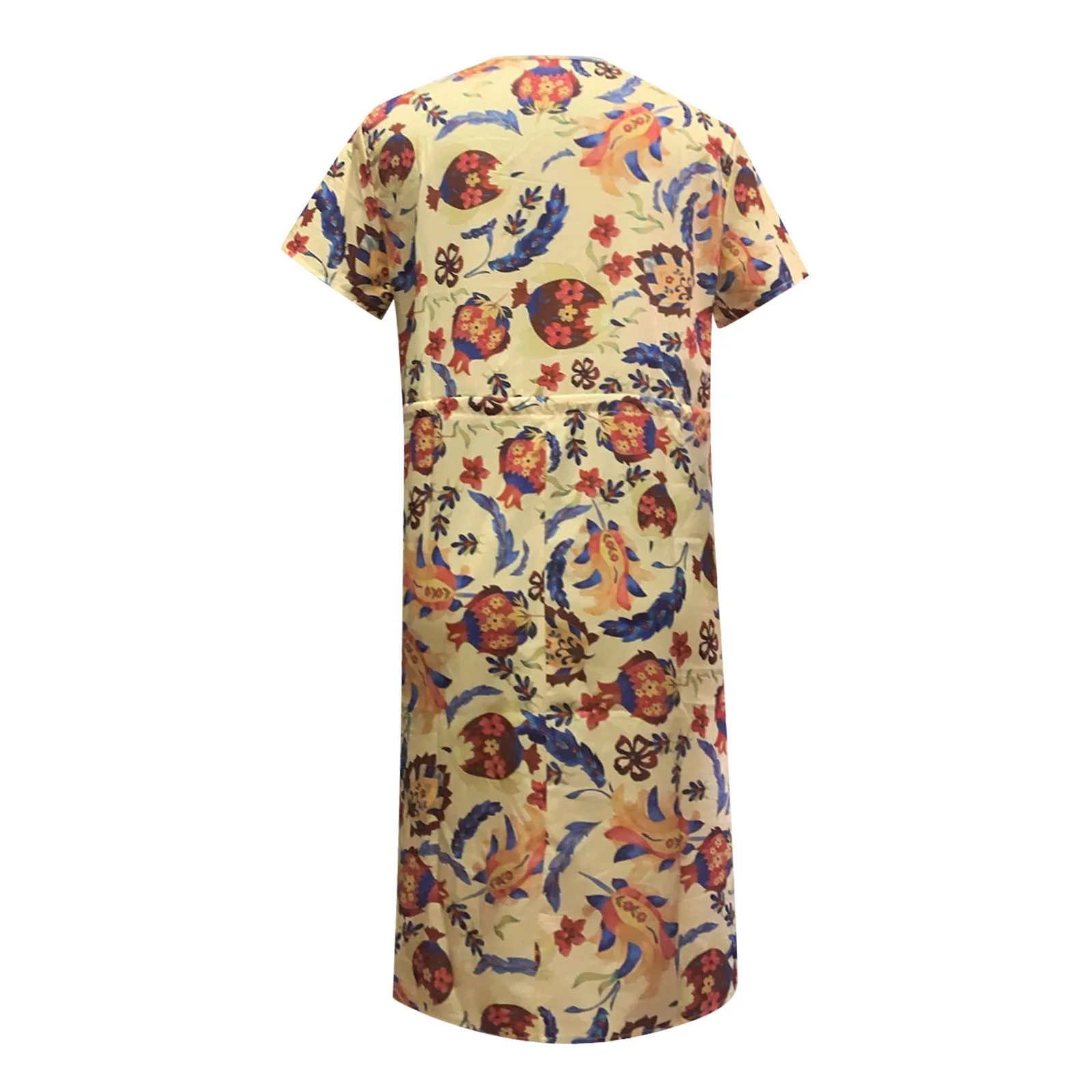 

New Women Dress With Pocket 2021 Summer Fashion Print Short Sleeve Dresses Woman Clubwear Party Dress Robe Ete Femme