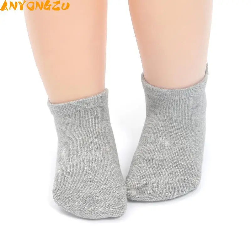 Носки детские из чистого хлопка милые Нескользящие для мальчиков и девочек