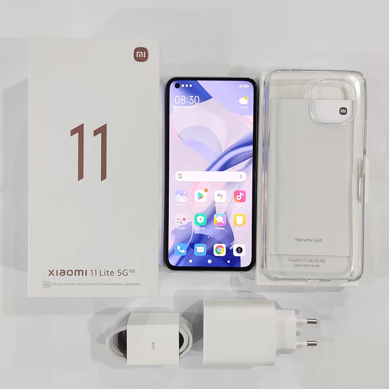 Смартфон Xiaomi 11 Lite 128 Гб/256 ГБ Snapdragon 778G восемь ядер тройная задняя камера 64 мп AMOLED