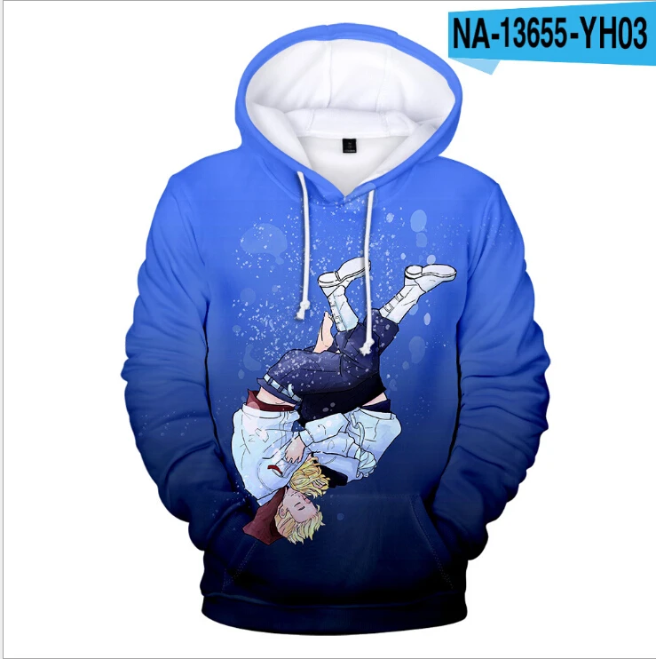 

Толстовки с принтом Токийский манга, комикс, уличная одежда с 3D принтом, мужские и женские модные толстовки, худи, детские спортивные костюмы в стиле Харадзюку, топы